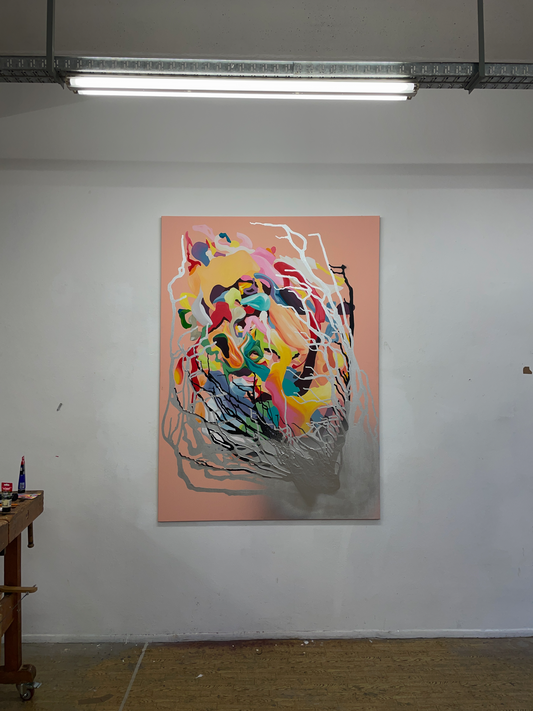 The 2 billion painting "Have half"